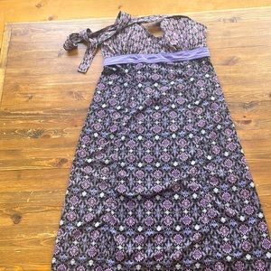 Athleta Halter Top Sun Dress